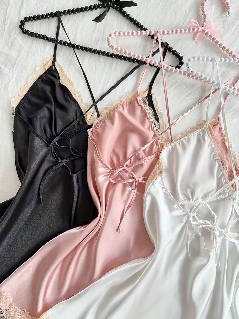 Designer Satin Nightgown Collection